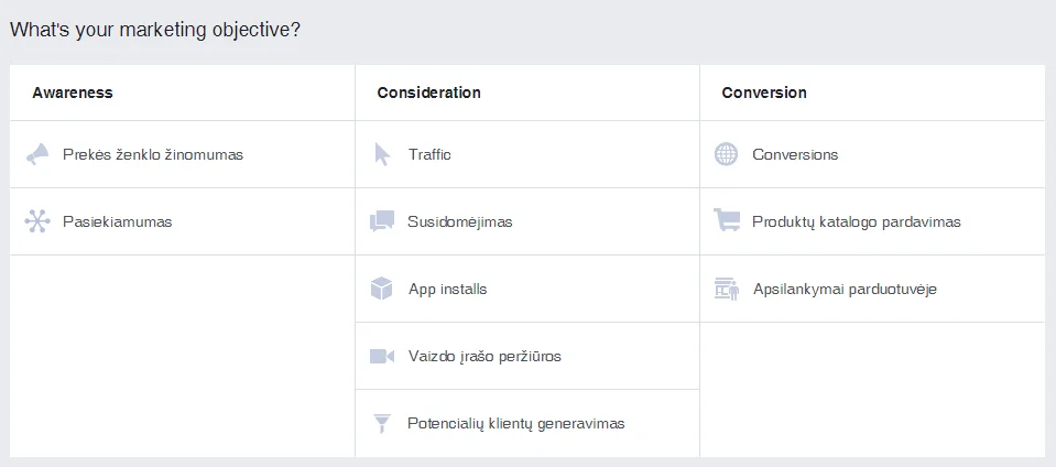 „Facebook“ reklama