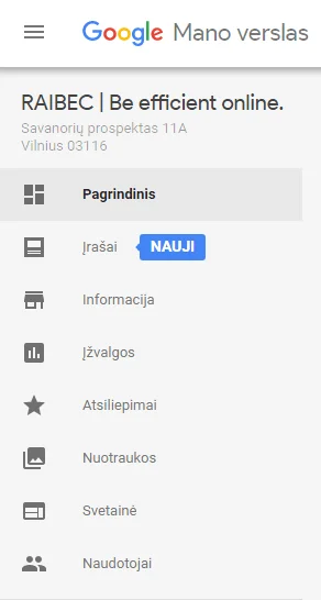 „Google Posts“ būdas sudominti pirkėją 