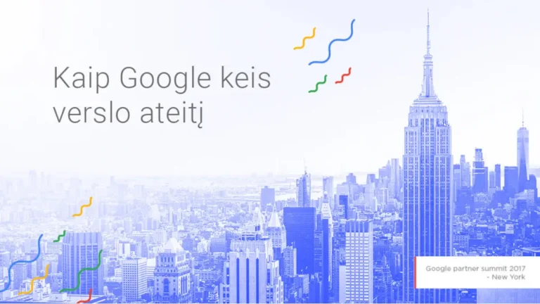 Kaip Google pakeis Jūsų verslo ateitį